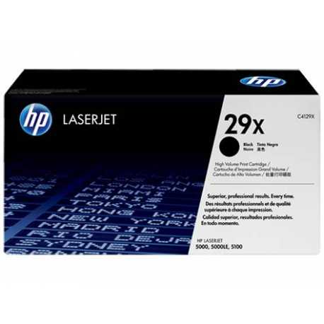 HP 29X Yüksek Verimli Siyah Orijinal LaserJet Toner Kartuşu C4129X