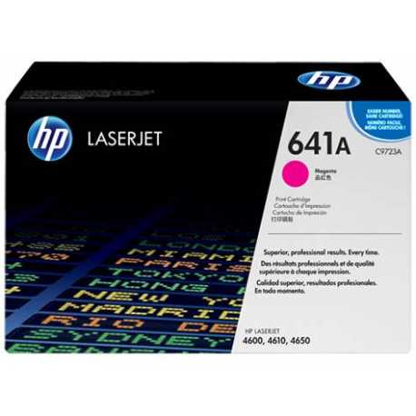 HP 641A Kırmızı Orijinal LaserJet Toner Kartuşu C9723A