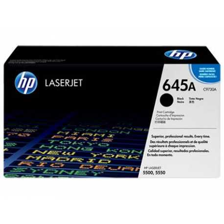 HP 645A Siyah Orijinal LaserJet Toner Kartuşu C9730A