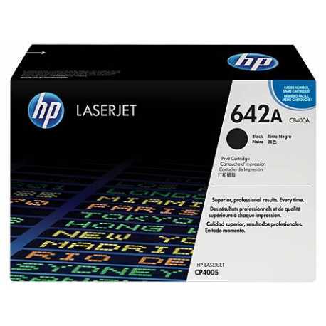 HP 642A Siyah Orijinal LaserJet Toner Kartuşu CB400A
