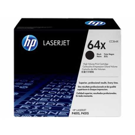 HP 64X Yüksek Kapasiteli Siyah Orijinal LaserJet Toner Kartuşu CC364X