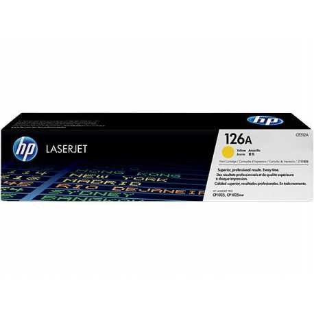 HP 126A Sarı Orijinal LaserJet Toner Kartuşu CE312A