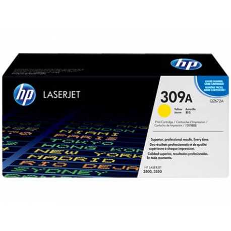 HP 309A Sarı Orijinal LaserJet Toner Kartuşu Q2672A