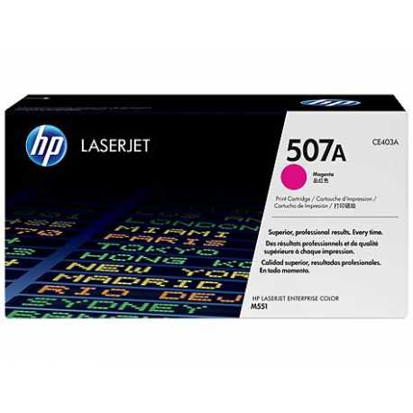 HP 507A Kırmızı Orijinal LaserJet Toner Kartuşu CE403A