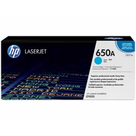 HP 650A Mavi Orijinal LaserJet Toner Kartuşu CE271A