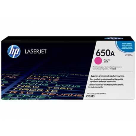 HP 650A Kırmızı Orijinal LaserJet Toner Kartuşu CE273A