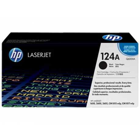 HP 124A Siyah Orijinal LaserJet Toner Kartuşu Q6000A