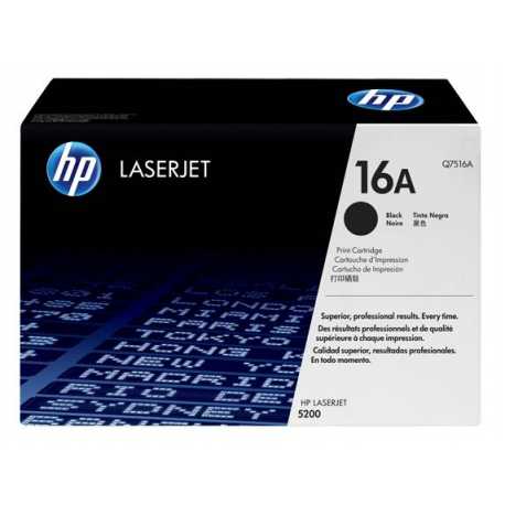 HP 16A Siyah Orijinal LaserJet Toner Kartuşu Q7516A