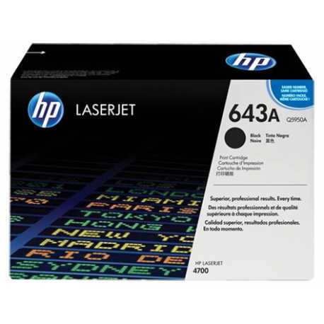 HP 643A Siyah Orijinal LaserJet Toner Kartuşu Q5950A