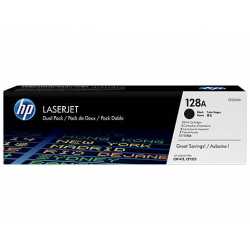 HP 128A 2'li Paket Siyah Orijinal LaserJet Toner Kartuşları CE320AD