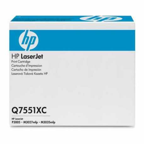 HP 51XC Yüksek Kapasiteli Siyah Orijinal LaserJet Toner Kartuşu Q7551XC