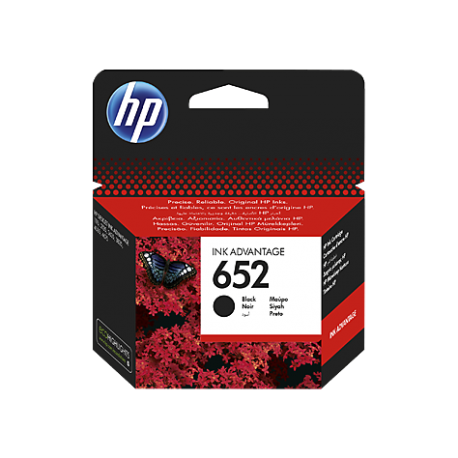 HP 652 SİYAH ORJİNAL KARTUŞ HP F6V25A