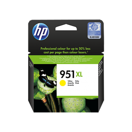 HP 951XL Yüksek Kapasiteli Sarı Orijinal Mürekkep Kartuşu (CN048AE)