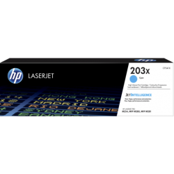 HP 203X Yüksek Kapasiteli Camgöbeği Orijinal LaserJet Toner (CF541X)