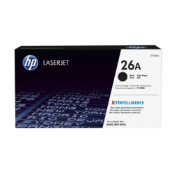 HP 26A Siyah LaserJet Toner Kartuşu (3.100 sayfa) CF226A