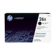 HP 26X Yüksek Kapasiteli Siyah Orijinal LaserJet Toner Kartuşu (CF226X)