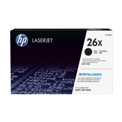 HP 26X Yüksek Kapasiteli Siyah Orijinal LaserJet Toner Kartuşu (CF226X)