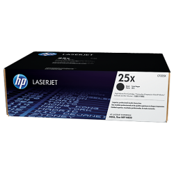 HP 25X Yüksek Kapasiteli Siyah Orijinal LaserJet Toner Kartuşu (CF325X)