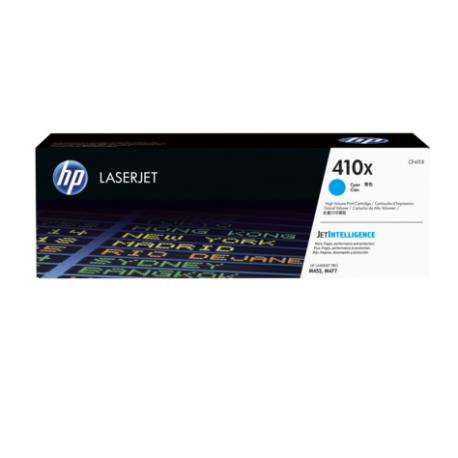 HP 410X Yüksek Kapasiteli Camgöbeği Orijinal LaserJet Toner Kartuşu (CF411X)