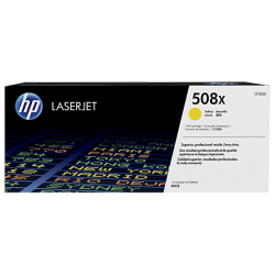 HP 508X Yüksek Kapasiteli Sarı Orijinal LaserJet Toner Kartuşu (CF362X)
