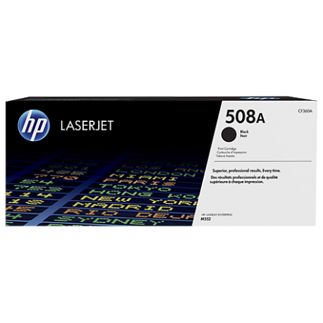 HP 508A - CF360A Siyah Orijinal LaserJet Toner Kartuşu