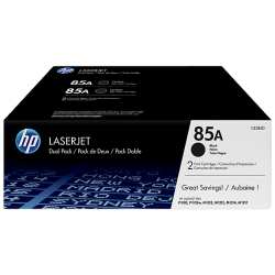 HP 85A - CE285AD SİYAH ORİJİNAL SIFIR TONER DUAL PACK - ÇİFTLİ PAKET