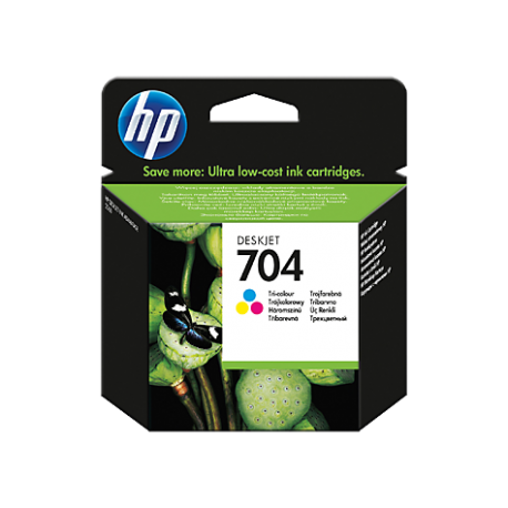 HP 704 - CN693A RENKLİ ORJİNAL KARTUŞ