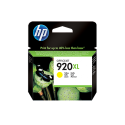 HP 920XL - CD974AE Yüksek Kapasiteli Sarı Orijinal Mürekkep Kartuşu