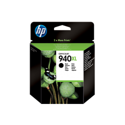 HP 940XL - C4906AE Yüksek Kapasiteli Siyah Orijinal Mürekkep Kartuşu
