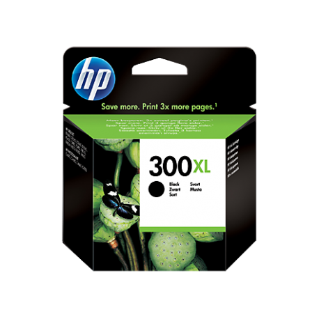 HP 300XL - CC641EE Yüksek Kapasiteli Siyah Orijinal Mürekkep Kartuşu