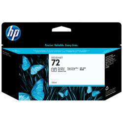 HP 72 - C9370A Mat Siyah Mürekkep Kartuşu (130 ml)