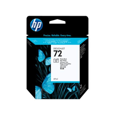 HP 72 - C9397A Fotoğraf Siyahı DesignJet Orijinal Mürekkep Kartuşu (69 ml)