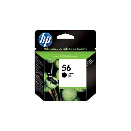 HP 56 - C6656AE Siyah Orijinal Mürekkep Kartuşu