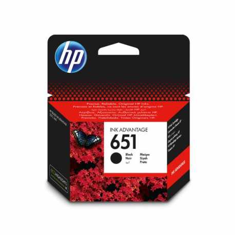 HP 651 - C2P10AE Siyah Orijinal Ink Advantage Mürekkep Kartuşu