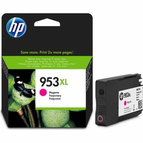 HP 953XL - F6U17AE Yüksek Kapasiteli Macenta Orijinal Mürekkep Kartuşu