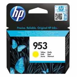 HP 953 - F6U14AE Sarı Orijinal Mürekkep Kartuşu