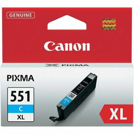 CANON CLI-551C XL Yüksek Kapasiteli Mavi Orijinal Mürekkep Kartuşu CLI 551 C XL