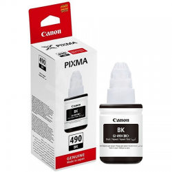 Canon GI-490BK Siyah Orijinal Mürekkep Şişesi (135ml) 0663C001- GI-490 Y
