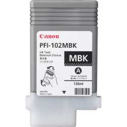 CANON PFI-102MBK (130ml) Mat Siyah Orijinal Mürekkep Kartuşu (Ink Tank)