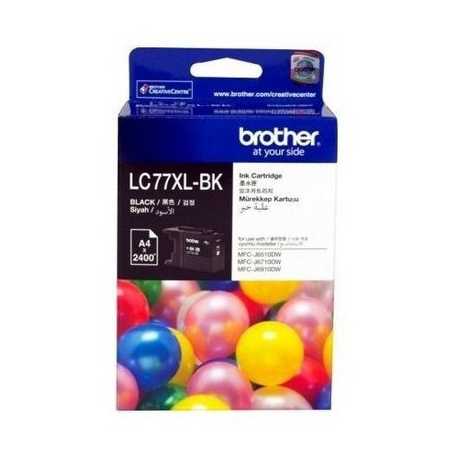 BROTHER LC-77XL-BK Siyah Orijinal Mürekkep Kartuşu LC77XLBK