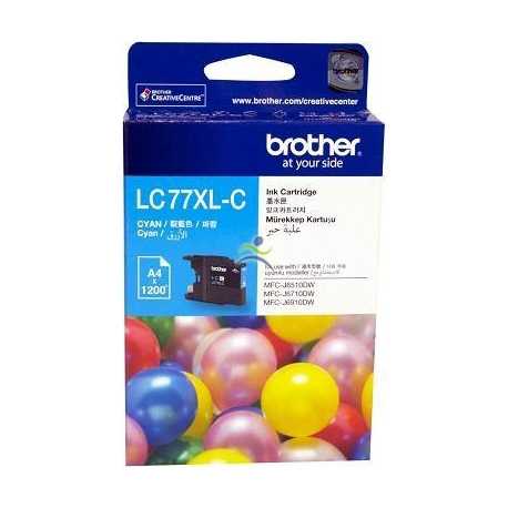 BROTHER LC-77XL-BK Siyah Orijinal Mürekkep Kartuşu LC77XLBK