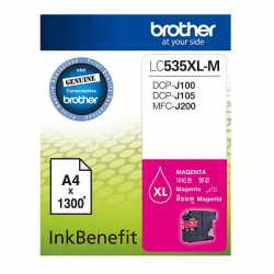 BROTHER LC-535XL-M Kırmızı Orijinal Mürekkep Kartuşu LC535XL M