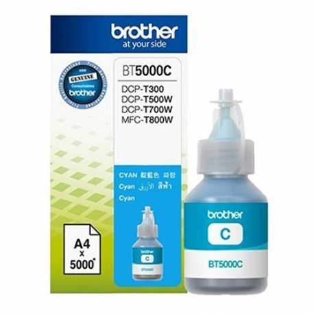 Brother BT5000C Mavi Orijinal Mürekkep Şişesi (5000 Sayfa)