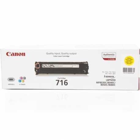 CANON CRG-716Y Sarı Orijinal Lazer Toner CRG 716 Y