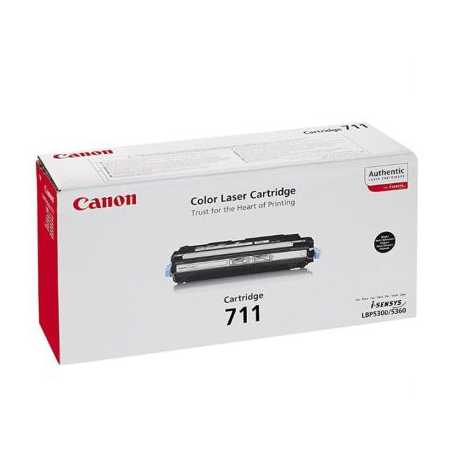 CANON CRG-711BK Siyah Orijinal Lazer Toner CRG 711 BK - 1660B002