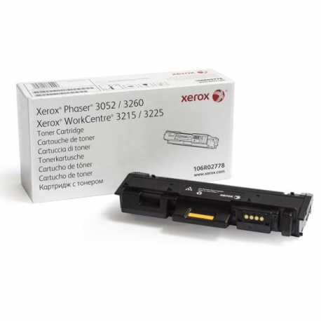 Xerox 106R02778 Siyah Orijinal Laser Toner Kartuşu Phaser 3052/3260