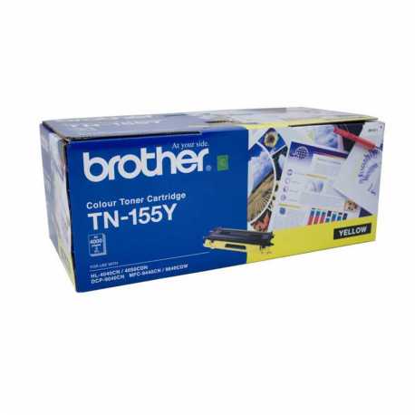 Brother TN-155Y Sarı Orijinal Laser Toner Kartuşu TN155Y