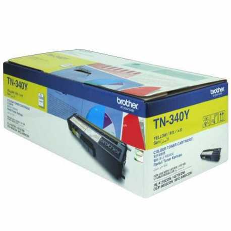 Brother TN-340Y Sarı Orijinal Laser Toner Kartuşu TN340Y