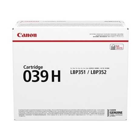 CANON CRG-039H Yüksek Kapasiteli Siyah Orijinal Lazer Toner CRG 039H