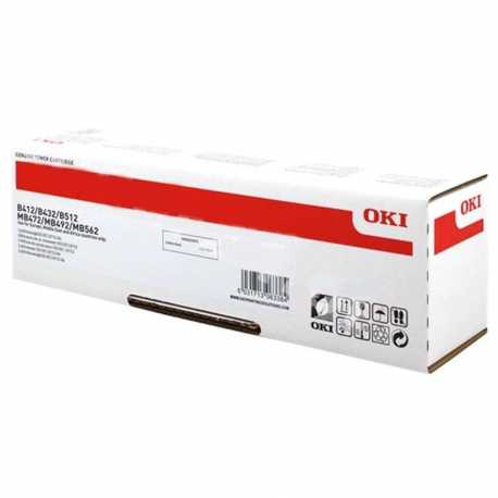 Oki 45807119 B412 BK Siyah Orijinal Laser Toner Kartuşu